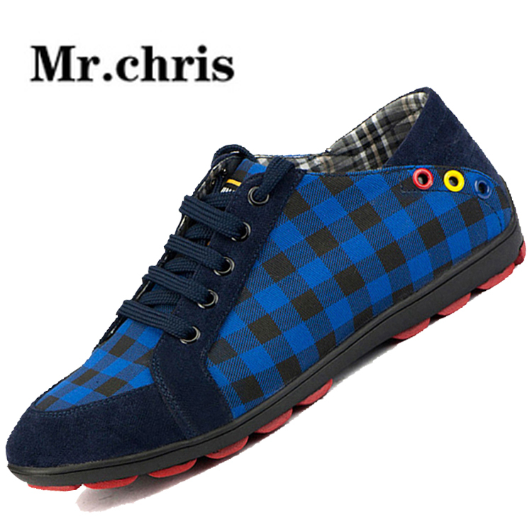 2016新款正品MR.CHRIS平底时尚潮流低帮帆布鞋子男士韩版英伦风