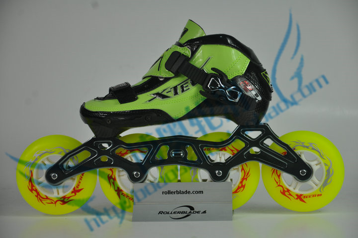 米高X-TECH系列 XJK-G可调全碳速滑鞋 专业竞速鞋成人儿童轮滑鞋