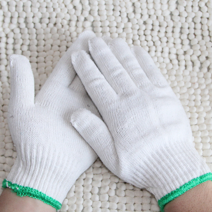 450GA级灯罩棉手套优质纱线手套劳保手套批发 劳保手套供应