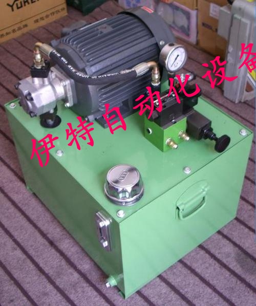 批发液压站液压系统1.5KW配HGP1A-4R台湾新鸿齿轮泵40L油箱