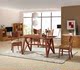 现代简约蝴蝶椅咖啡厅椅餐桌中式家用长桌组合实木餐桌 高性价比