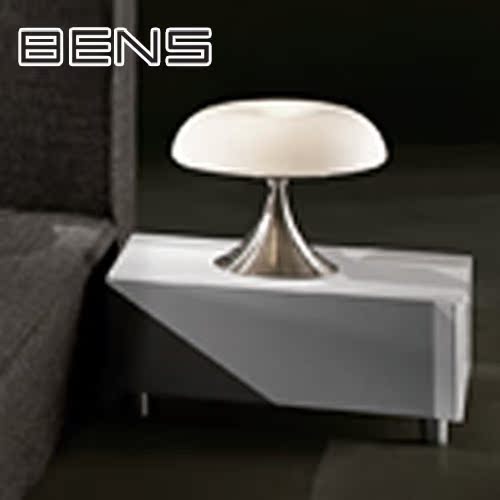 BENS奔斯床头柜简约储物柜边柜白色迷你床头柜创意卧室床头柜9008