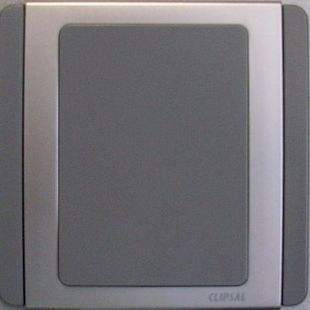 奇胜施耐德 都会E3000 空白面板（灰+银）
