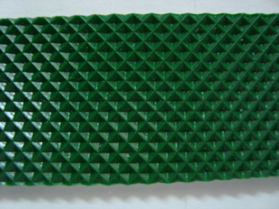 厂家直销PVC输送带4MM绿色钻石纹/工业皮带/传动带/皮带/传输带