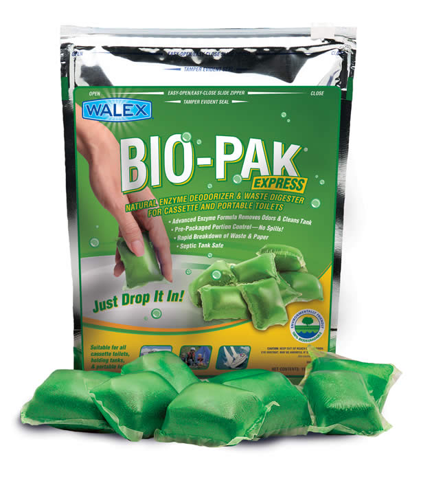 酶即清 （Bio-Pak）房车移动马桶座坐便器污水物箱固体除臭降解剂