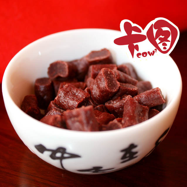 台灣卡图 超多量美味牛肉粒200g 宠物狗狗零食 幼犬训练奖励肉条
