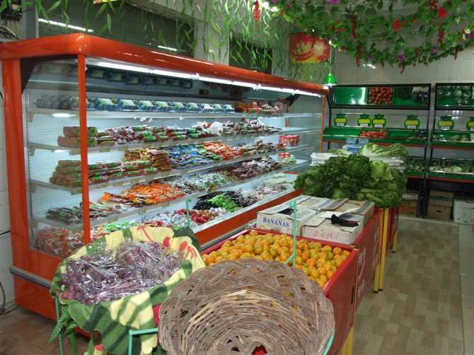 立式风幕柜  展示过 商业展示设备 超市冷藏展示柜 风幕柜