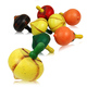 童乐星儿童智力益智/婴幼儿玩具 环保彩色无毒害木质水果陀螺