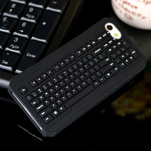 创意键盘iphone5S手机壳硅胶苹果5手机壳潮男个性保护套韩国新款