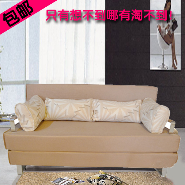 多功能  1.5米宜家多功能布艺 简约现代 单人 双人 折叠沙发床25