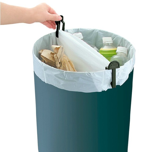 日本垃圾带扣 垃圾桶夹子 垃圾袋固定防滑夹防脱落 塑料袋分类扣