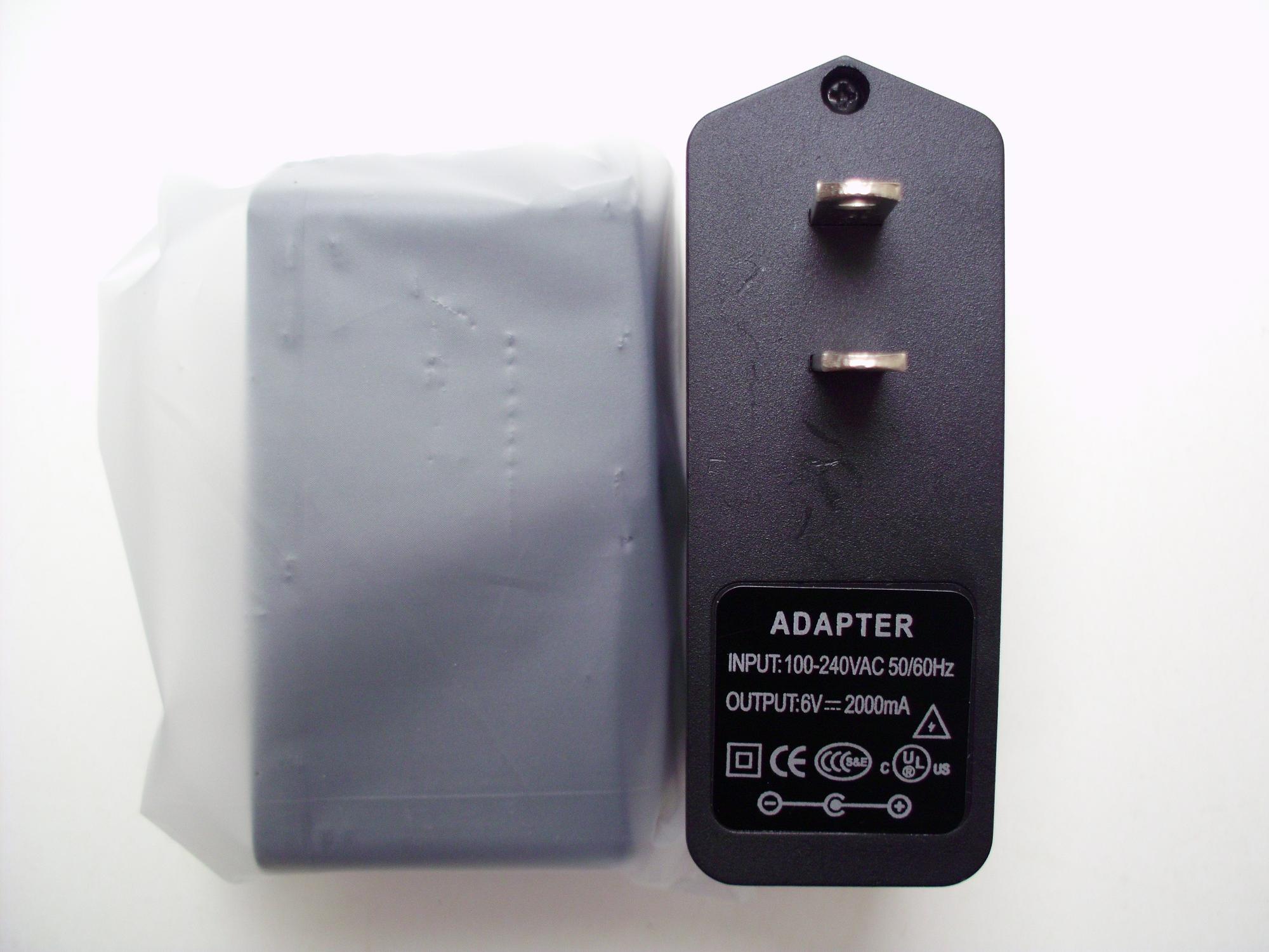 6V2A足安足流专用电源适配器 USB直流电源输出变压器 大量供货