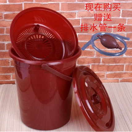 大号桶茶桌接水桶/排水 茶叶过滤垃圾桶 茶水桶 茶渣桶 排水桶