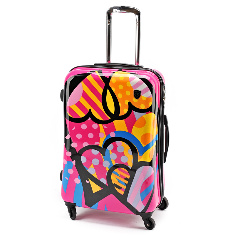 迷情毕加索 女式 可爱拉杆登机行李箱 时尚万向轮旅行箱 特价包邮