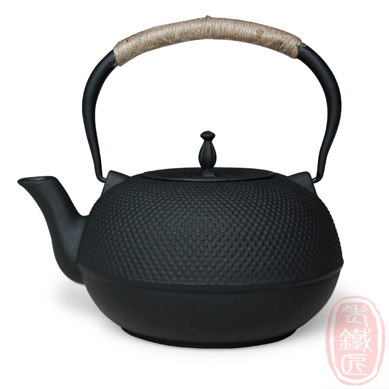 铸铁茶壶 保健工艺茶壶XD-1.8L生铁壶 铁壶 【赠配套壶垫】