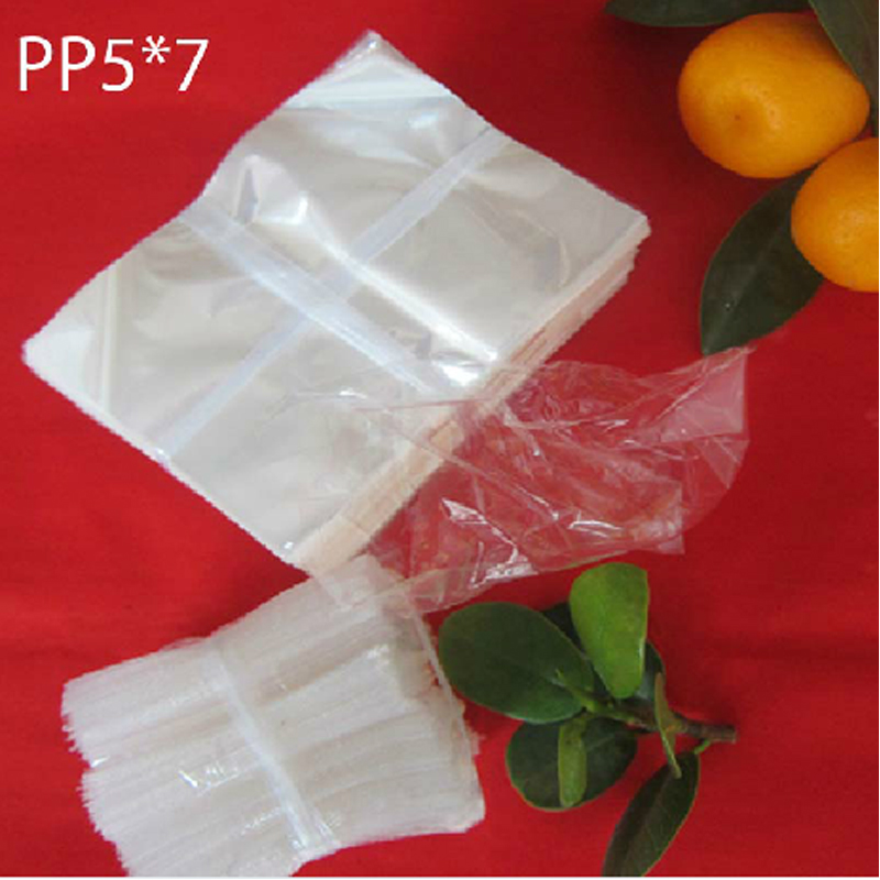 PP5*7cm*4丝透明袋 元件袋 配件袋 包装袋 平口袋 小胶袋 1000个