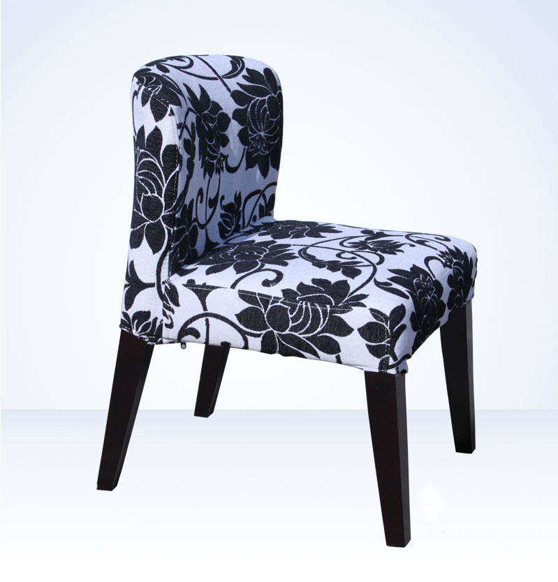 特价 实木低背艺术餐椅西餐椅时尚餐桌椅子 可拆洗 家用餐椅