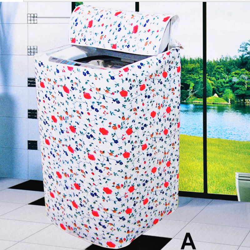 加厚PEVA防水洗衣机罩 洗衣机防尘罩  优质特价 颜色随机
