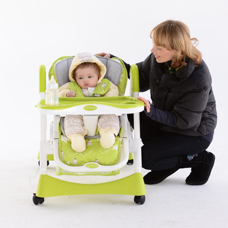 艾婴乐婴儿多功能餐椅 儿童餐椅吃饭椅 宝宝餐椅可坐可躺婴儿椅