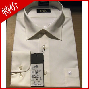 5折【专柜正品】Busen/步森 商务衬衫白色 FS8T0031F80