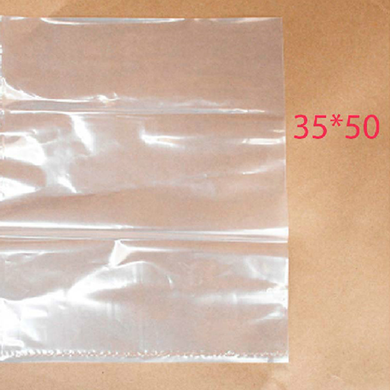PE大号 35*50*8丝封底袋 透明平口袋 干货袋 服装袋 塑料袋 100个