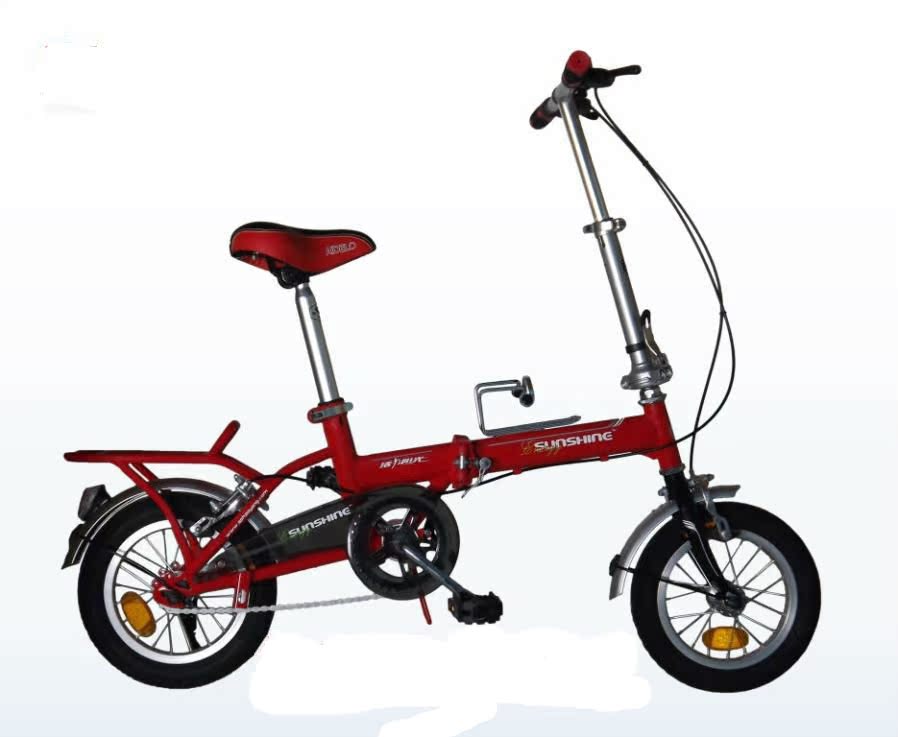 特价包邮 12寸活力阳光T型双折自行车 儿童单车 6岁以上