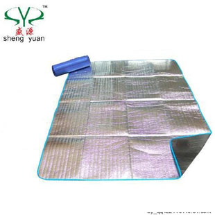 纵横天下  2*2.5米防潮垫 野餐垫 单面铝膜防潮垫