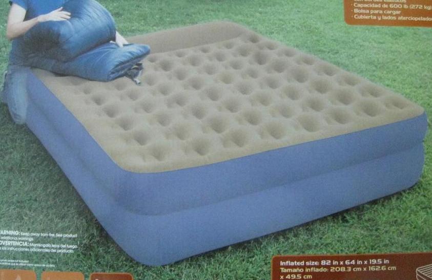 正品奥索卡 带枕式 双人豪华高级植绒 加大加高 充气床垫 气垫床