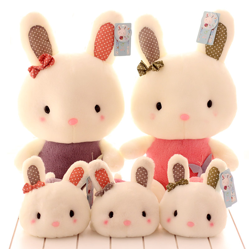 趴趴兔毛绒玩具抱枕公仔 蝴蝶兔布娃娃 兔子玩偶送女生日礼物创意