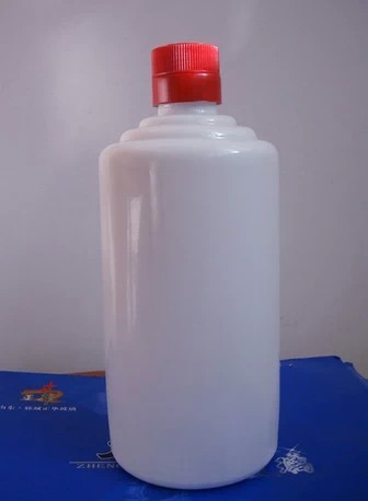 500ml酒瓶一斤装茅台酒瓶乳白料酒瓶空酒瓶白瓷酒瓶玻璃瓶