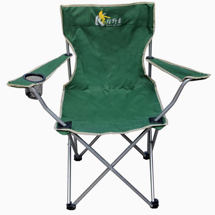 狂野者 户外休闲折叠桌椅 大号便携式扶手椅 钓鱼椅子 沙滩椅