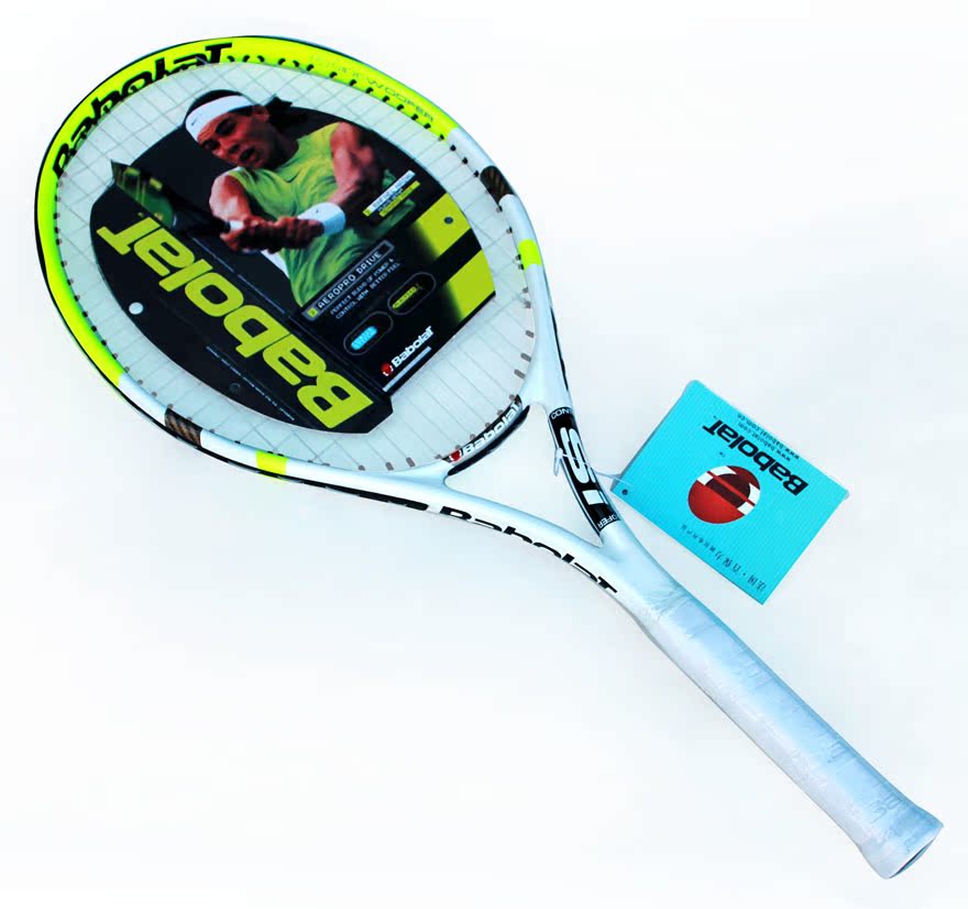 买一送八 新款百宝力/Babolat 复合碳素轻型男女士新手初学网球拍