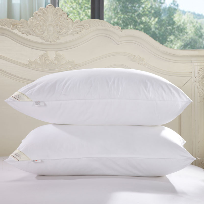 精致宜家 正品 五星级酒店 赛羽绒 枕芯 枕头枕心 保健舒适低枕头