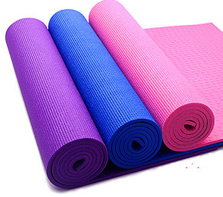 超值特价 6MM初学者瑜伽垫/双面防滑瑜珈垫/瑜伽服垫多种颜色可选