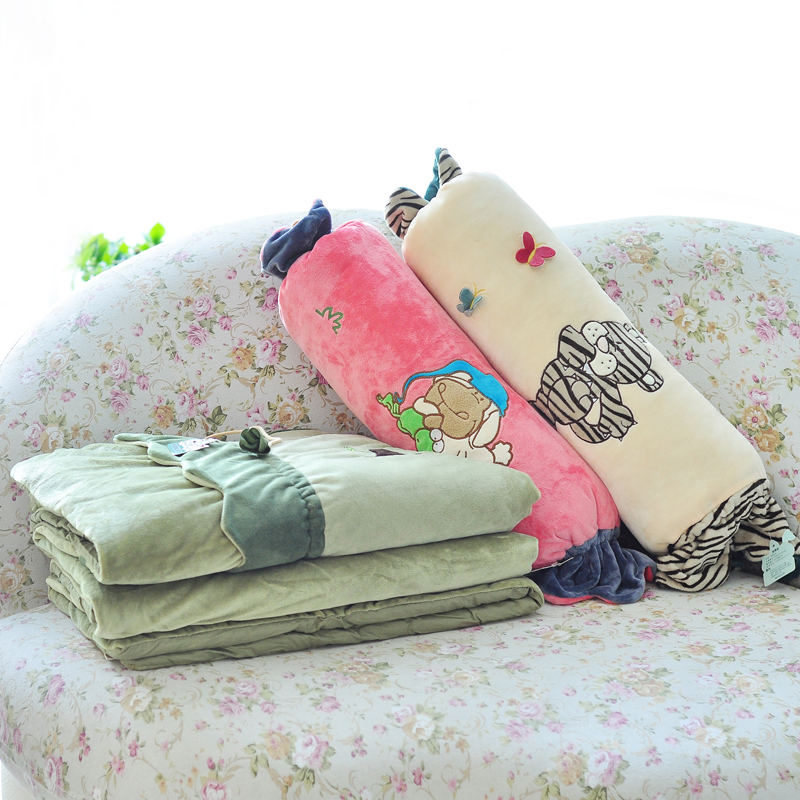 NICI糖果抱枕被 多功能抱枕靠垫被两用空调被新年礼物 特价包邮