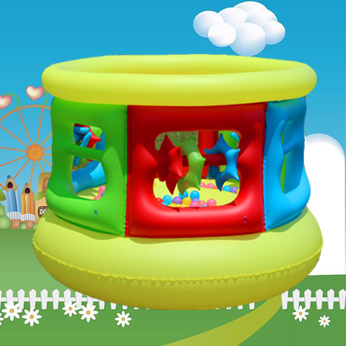 正品 儿童节礼物安全小型家用蹦蹦床跳游乐玩具充气室内气城堡