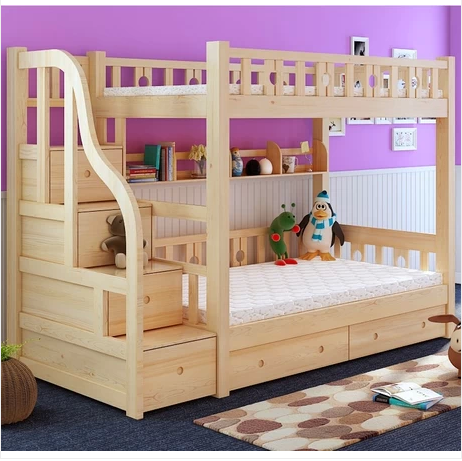 特价 包邮实木儿童床高低床子母床上下床上下铺双层床松木母子床
