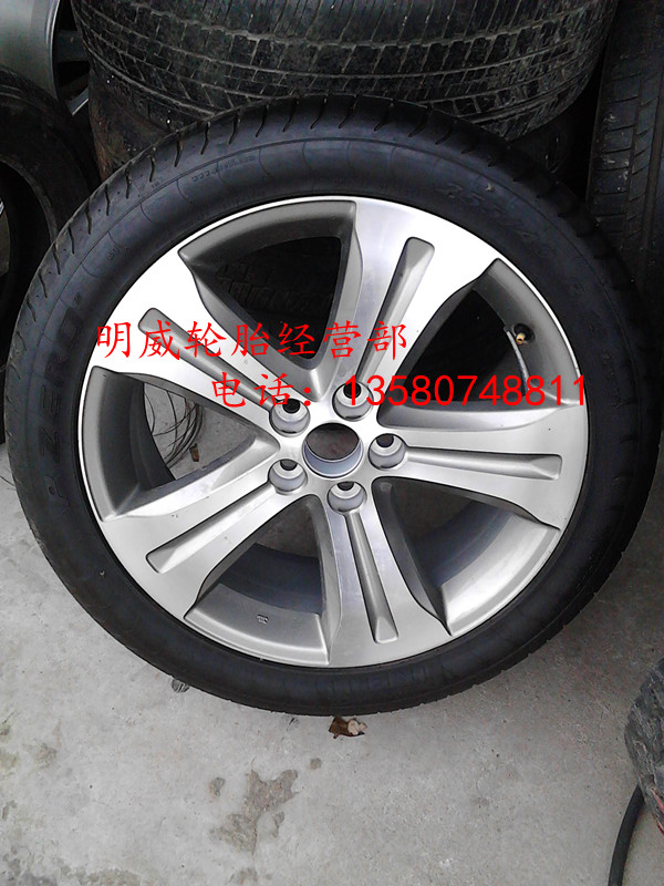邓禄普轮胎245/55/65R17/19汉兰达原装轮毂加备胎9.9新质量保证