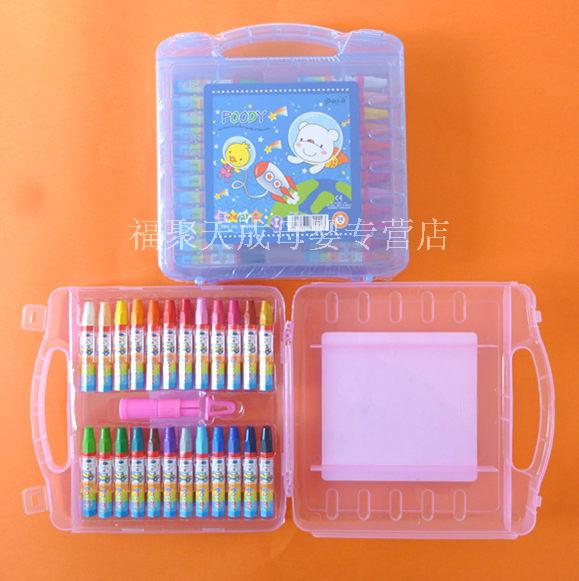 油画棒 24色盒装 安全无毒 儿童绘画笔 幼儿园专用画材 韩国品牌