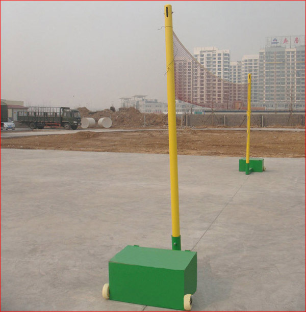 排球柱 标准 排球网/网柱 移动式排球柱带轮子 排球网架 比赛专用