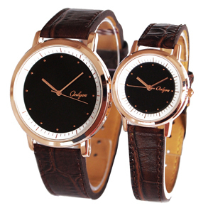 正品包邮奥利妮简约韩国时尚手表可爱情侣对表一对皮带时装表8705