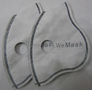 意大利Wemask运动骑行健身保暖口罩替换滤芯防PM2.5防尘防火烧