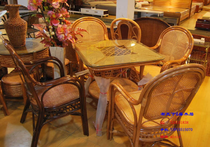 厂家直销 藤椅子茶几5件套 茶桌椅组合洽谈桌椅组合阳台休闲桌椅