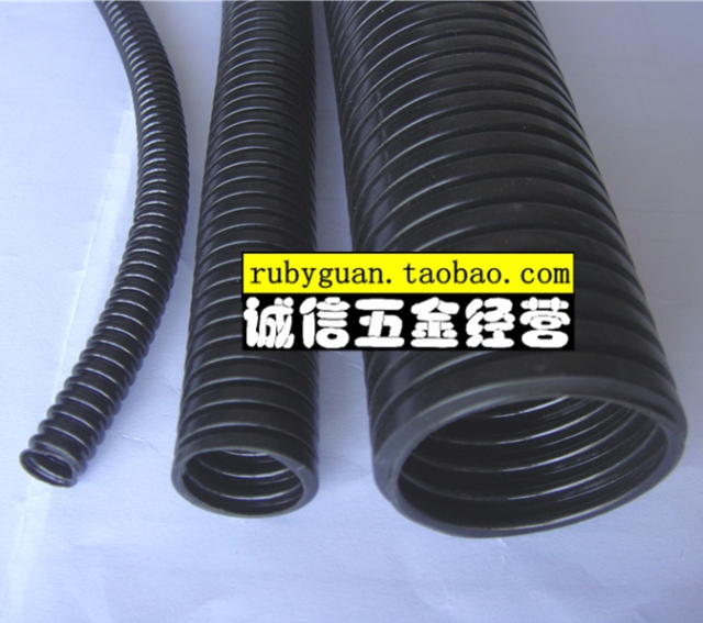 塑料波纹管 塑料 软管 汽车束线管 套  蛇皮管 AD21.2 100米
