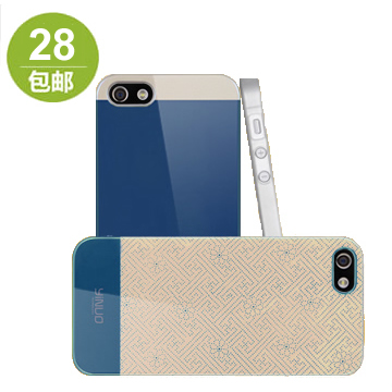 以诺 iPone5手机壳 苹果5手机壳手机套iPhone5保护壳外壳拼色控