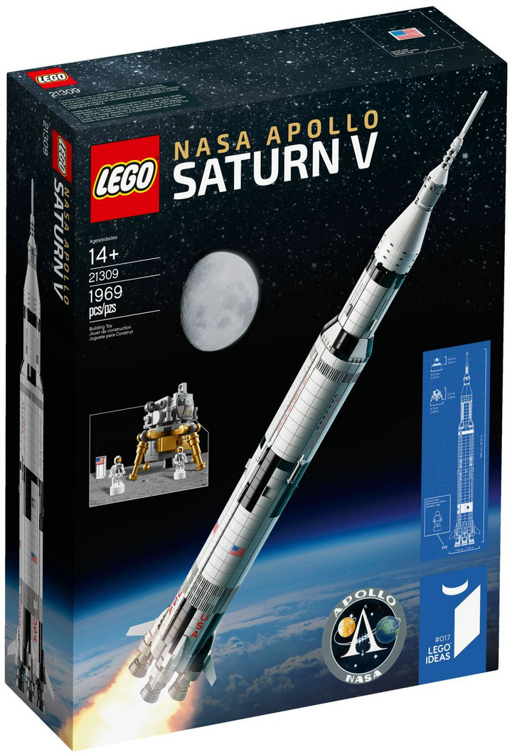 全新正品 LEGO乐高 21309 IDEAS系列 阿波罗土星5号运载火箭 现货