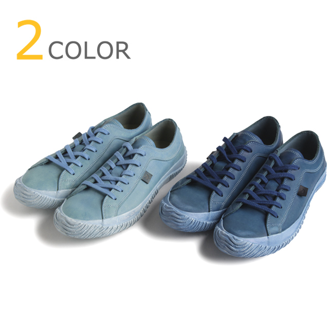 日本代购正品限量SPINGLE MOVE日本制手工尖头男女鞋复古蓝色潮流