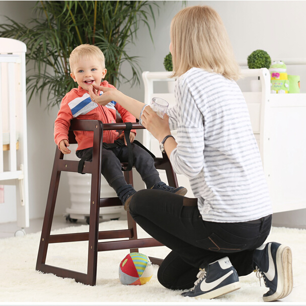 儿童餐椅实木宝宝座椅餐桌椅婴儿座椅宝宝椅宝宝吃饭桌BB凳孩童椅