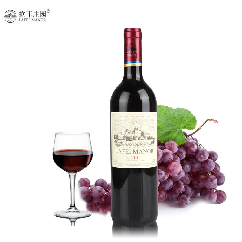 拉菲红酒法国原装进口750ml拉菲庄园2010赫蕾干红葡萄酒可整箱售