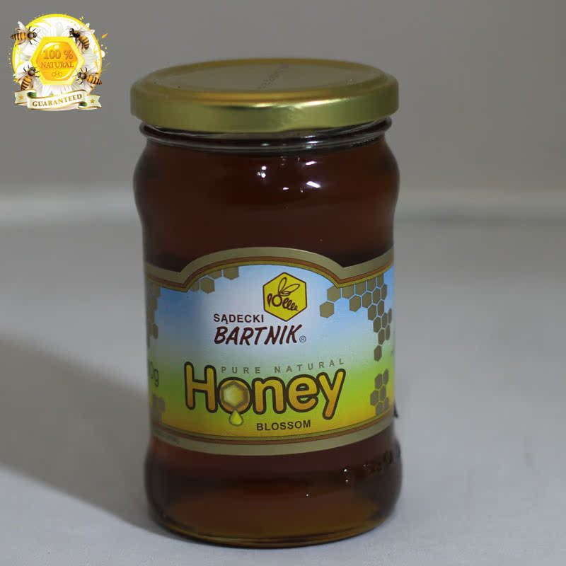 原装进口蜂蜜波兰BARTNIK纯天然百花蜂蜜高山野花生态蜜包邮蜂蜜